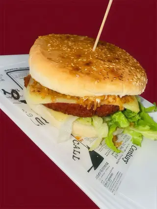 Hamburguesa de Pollo Crujiente
