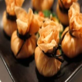 Saquitos de Gambas Crujientes