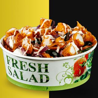 Salată fresh cu piept de pui la grill