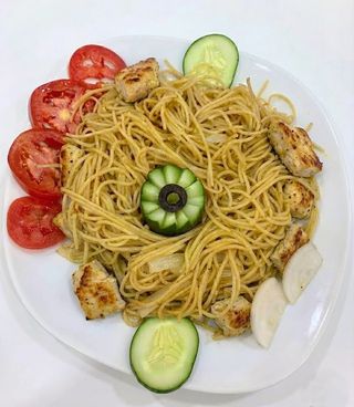 Spaghetti Poulet