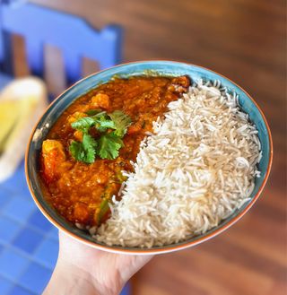 Garlic Chilli Chicken Rice Bowl