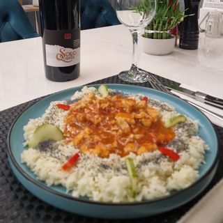 Pui picant cu orez basmatic