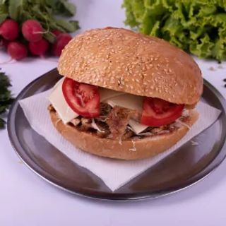 Pileći cheeseburger