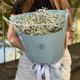 Buchet de 7 gypsophila albe - "Catherine"