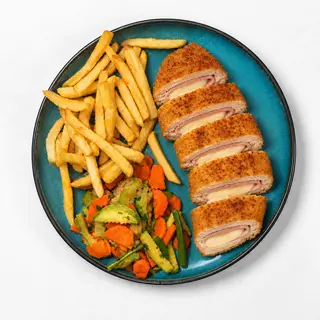 Plat Cordon Bleu + Coca Cola 33cl
