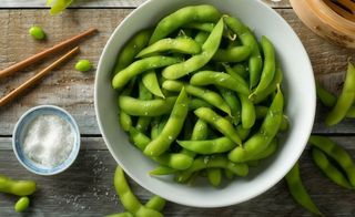 Vainas De Soja Con Sal