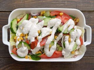 Kapsalon z kurczakiem