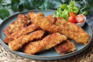 Tiras De Pollo Crujiente