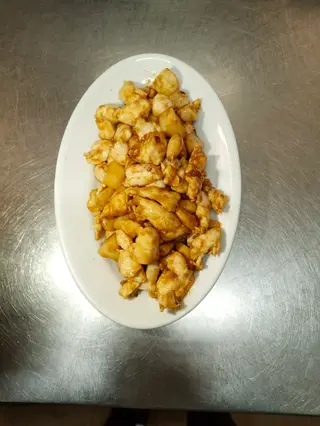 50. Pollo con mandorle
