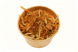 Spaghetti di soia carne piccante