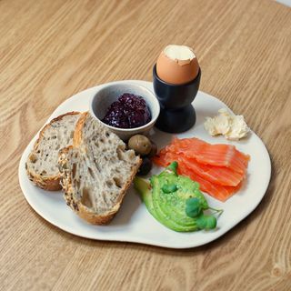 Salmon Breakfast Plate
