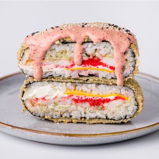 Суші бургер з Креветкой