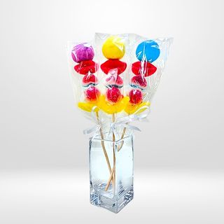 Brochetas de gominolas