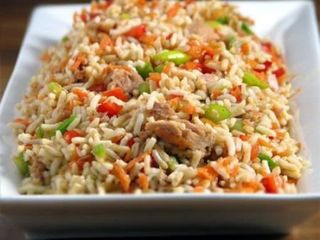 ბრინჯი ბოსტნეულით