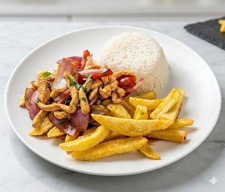 Saltado de pollo