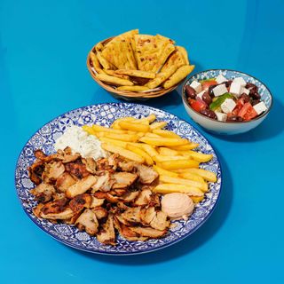 Piatto gyros di pollo