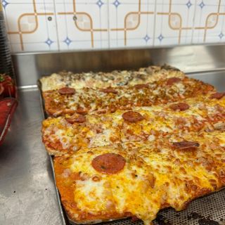 Chapata gigante 4 quesos