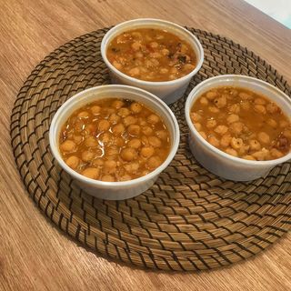 Alubias guisadas con chorizo