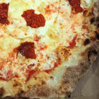Pizza:extra buena 