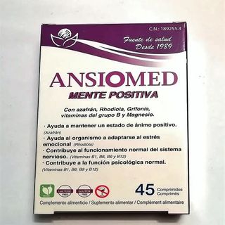 Ansiomed Mente Positiva (45 Comp.) Bioserum