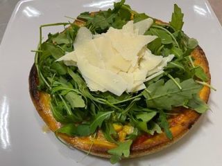 Mais, rucola e parmigiano