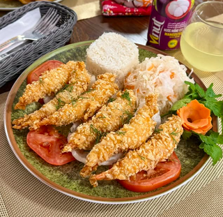 Krewetki królewskie chrupiące