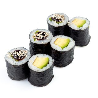 Макі рол з авокадо (6шт./120г)