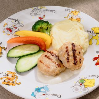 Куриные котлеты/ Pârjoale de pui cu piure