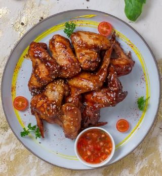 Куриные крылышки BBQ
