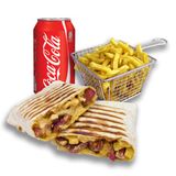 Menú Taco pollo de Kebab (XL)