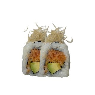 81. Uramaki Spicy Salmón (4 Pzs.)