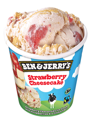 Tarrina De Helado Ben & Jerry's Strawberry Cheesecake (465 Ml.)