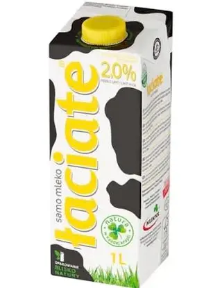 Mleko Łaciate 2% 1l
