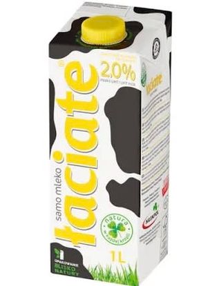 Mleko Łaciate 2% 1l