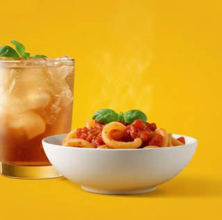 Menú De Mini Pasta Boloñesa + Refresco Pequeño