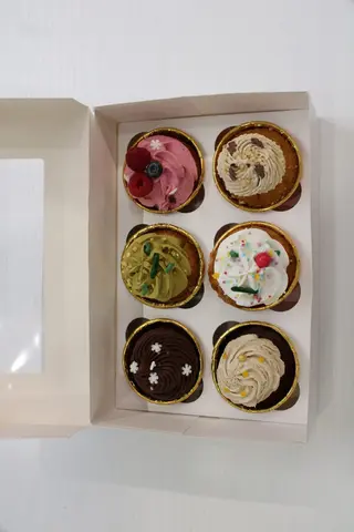 Box 6 cupcakes