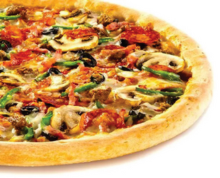 Супер Папа на традиционном тесте 30 см 