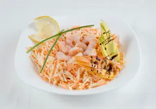 Salata de cruditati cu creveti