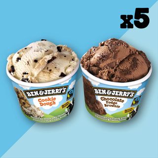 B&J's Deal  5 pezzi a scelta, coppette o biscotti gelato