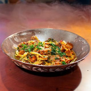 Жарёха с грибами