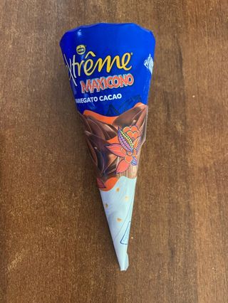 Maxi cono vaniglia e cacao