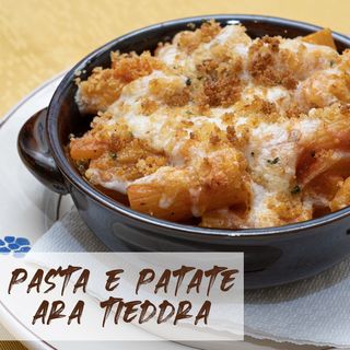 Pasta e patate ara tieddra
