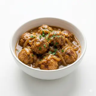 Albóndigas En Salsa De Cebolla (6 Uds.)