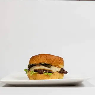 Smoked smash burger