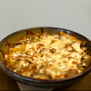 Kebab no prato especial 