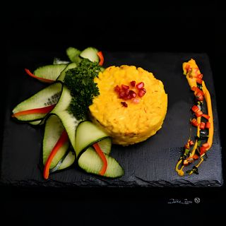 Rižoto piletina šafran