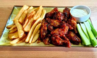 Garlic parmesan wings