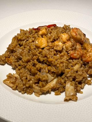 Paella De Marisco Pelada