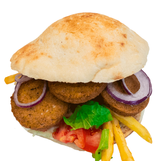 Maxi panino falafel