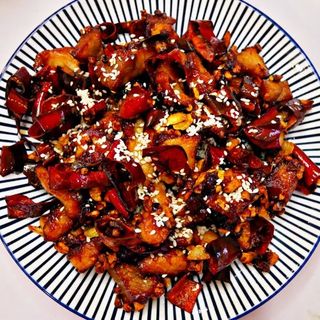 Maiale con salsa piccante